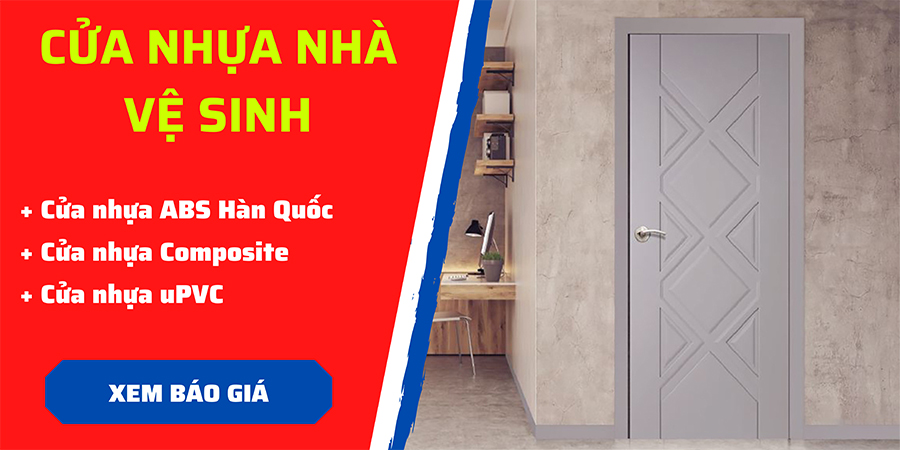 Cửa nhựa nhà vệ sinh tốt nhất