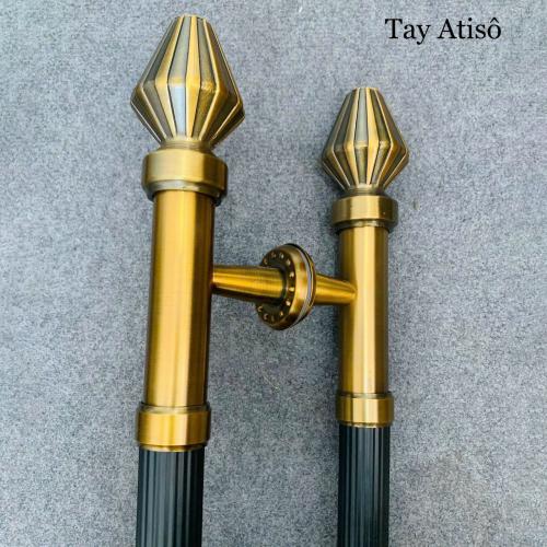 Tay nắm cửa Inox đầu Aitso