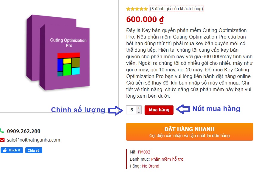 Mua key Cutting Optimizatinon Pro