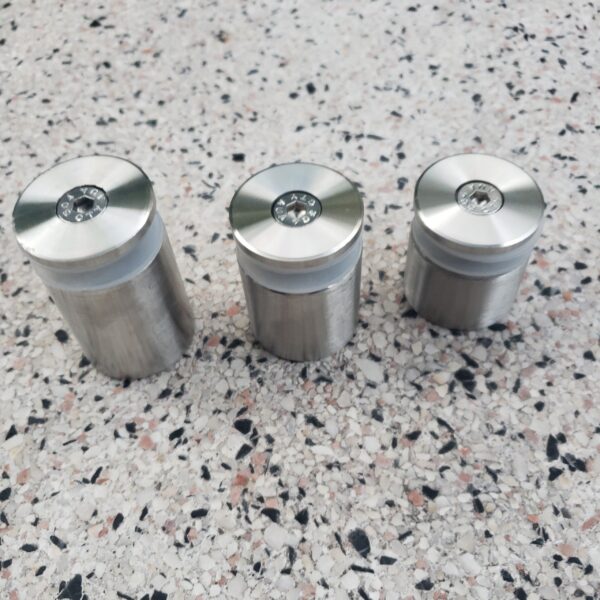 Ốc bắt kính TLC001-030 Inox 304 đặc Ø38 dài 3cm bóng mờ - Hình ảnh 2