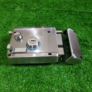 Khóa cửa cổng Pasini V699-1 đầu bằng Inox 304