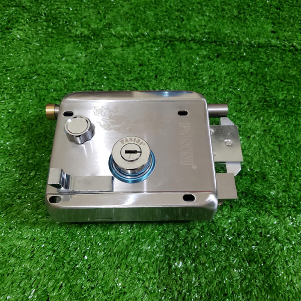 Khóa cửa cổng Pasini V699-2 đầu móc Inox SUS 304 - Hình ảnh 4