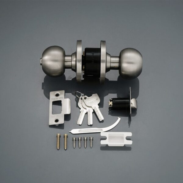 Khóa tay nắm tròn inox 304 có chìa 30800.001 SSS - Hình ảnh 2