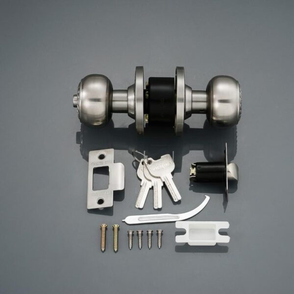 Khóa tay nắm tròn inox 304 có chìa 30851.001 SSS - Hình ảnh 2