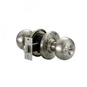 Khóa tay nắm tròn hợp kim kẽm có chìa VICKINI 30856.001 SSS