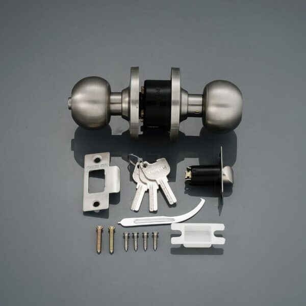 Khóa tay nắm tròn inox 304 có chìa 30900.001 SSS - Hình ảnh 2