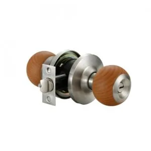 Khóa tay tròn inox 304 có chìa sồi đậm 30950.001 SSS/W1