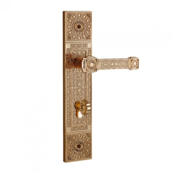 Khóa cửa bằng đồng VICKINI 38402.101 RG dài 300 - Hình ảnh 2