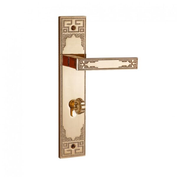 Khóa cửa bằng đồng VICKINI 38404.101 RG dài 280 - Hình ảnh 2