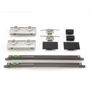 Bánh xe cửa lùa kính có giảm chấn VICKINI 62970.001 SC