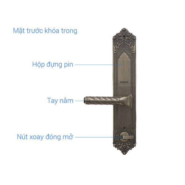 Khóa cửa Hafele EL10K 912.05.314 - Hình ảnh 6