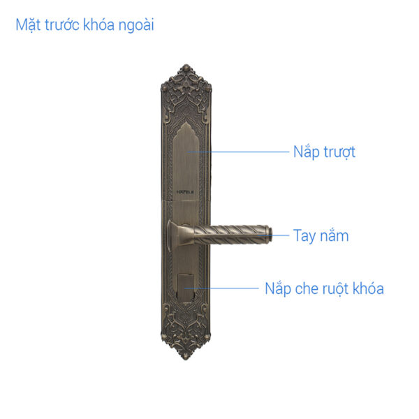 Khóa cửa Hafele EL10K 912.05.314 - Hình ảnh 7