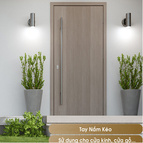 Tay nắm cửa Hafele 903.01.801 400mm inox mờ - Hình ảnh 2