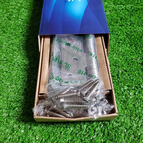 Bản lề lá SL09-200SS Inox 316 200x88x4mm bóng mờ - Hình ảnh 2