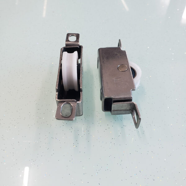 Bánh xe CL03-01 chịu lực bánh nhựa hệ 55 dập lỗ - Hình ảnh 2