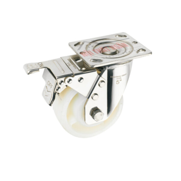 Bánh xe đẩy BXD003-125 xoay khóa kép