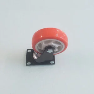 Bánh xe đẩy nhựa PVC BXD083 xoay không khóa