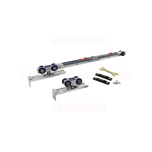Bánh xe trượt treo 4 bánh giảm chấn 2 chiều HMR824-2 - Hình ảnh 2