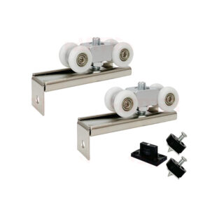 Bánh xe trượt treo 4 bánh HMR1003 40kg đế thép