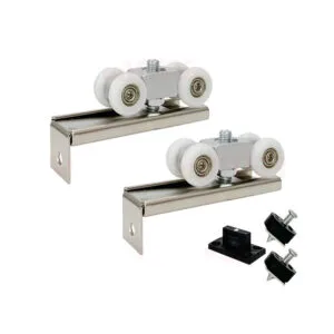 Bánh xe trượt treo 4 bánh HMR1003 40kg đế thép