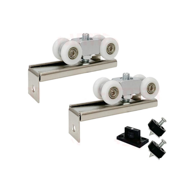 Bánh xe trượt treo 4 bánh HMR1003 40kg đế thép
