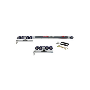 Bánh xe cửa lùa giảm chấn 2 chiều HMR828-2 8 bánh