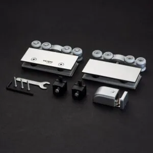 Bánh xe cửa lùa kính ray nhôm VICKINI 62225.001 SSS