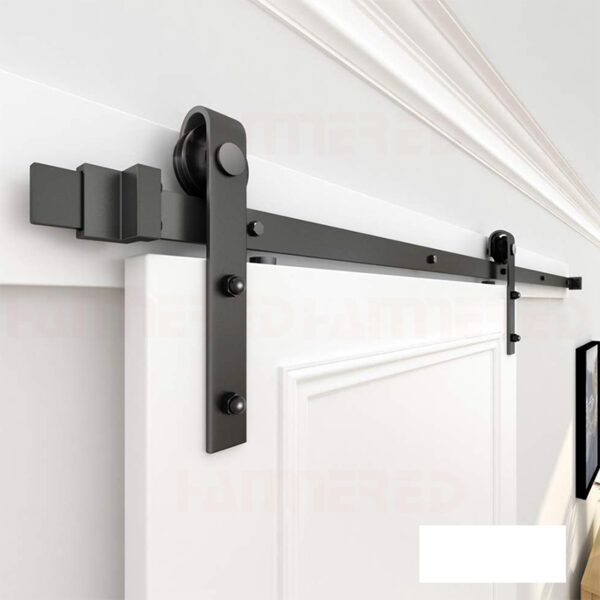 Bánh xe lùa treo HMR1009 300kg thép Cabon có giảm chấn - Hình ảnh 3