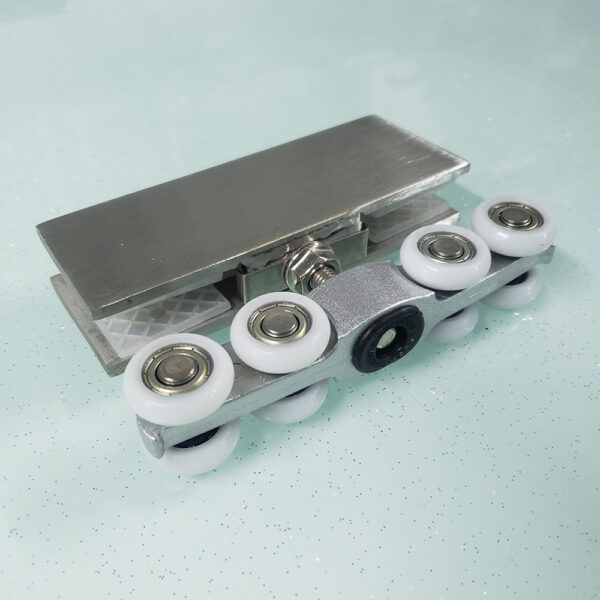 Bộ bánh xe treo cửa lùa kính VVP 8 bánh - Hình ảnh 7