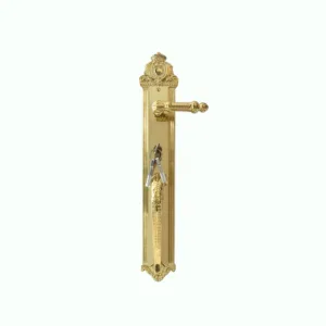 Khóa cửa gỗ đại sảnh FF Italia FF53930 PVD GOLD dài 530