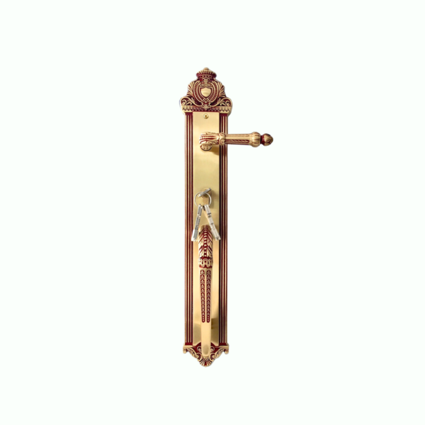 Khóa cửa gỗ đại sảnh FF Italia FF53930-2 RG rêu dài 530
