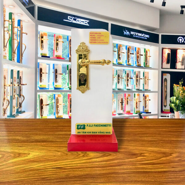 Khóa FF Italia FF23930-2 PVD GOLD dài 230 - Hình ảnh 2