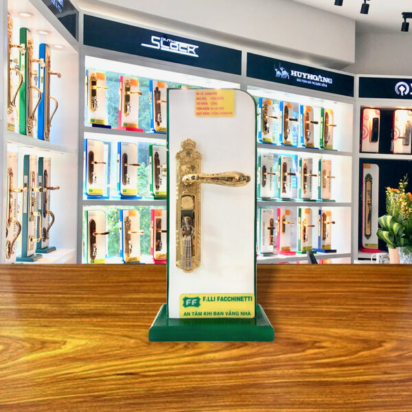 Khóa FF Italia FF272605 PVD GOLD dài 270 - Hình ảnh 2
