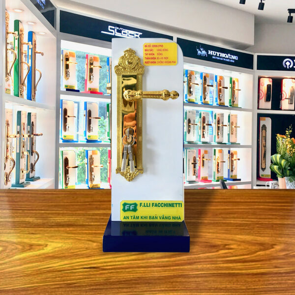 Khóa FF Italia FF32930-2 PVD GOLD dài 320 - Hình ảnh 2
