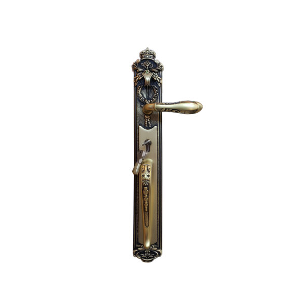 Khóa cửa gỗ đại sảnh FF Italia FF602605 RG rêu dài 600