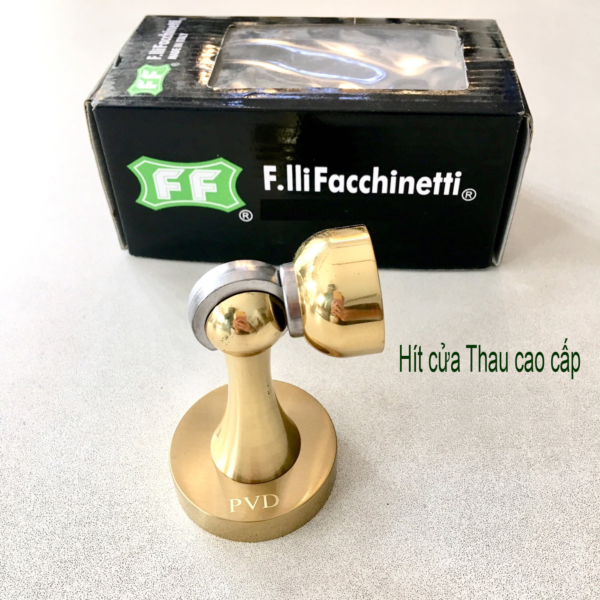 Hít cửa nam châm FF Italia FFT-01 đồng thau - Hình ảnh 2
