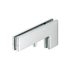 Kẹp L Hafele 489.81.040 inox mờ