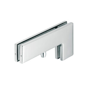 Kẹp L Hafele 981.50.040 inox mờ