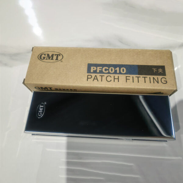 Kẹp kính dưới GMT PFC-010 US26 Inox bóng