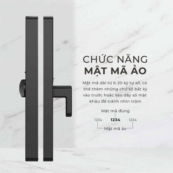 Khóa cửa Ticklock AL-799 - Hình ảnh 5