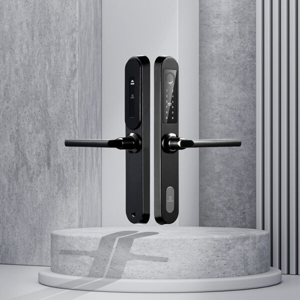 Khóa cửa Ticklock I600S màu đen - Ảnh 3