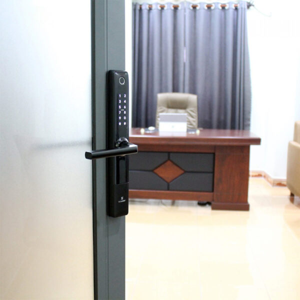 Khóa cửa Ticklock I720 màu trắng bạc - Hình ảnh 7