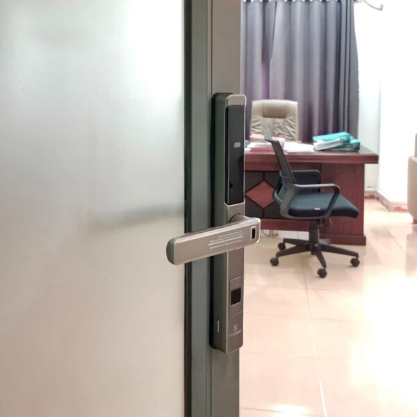 Khóa cửa Ticklock I939 màu xám - Ảnh 8