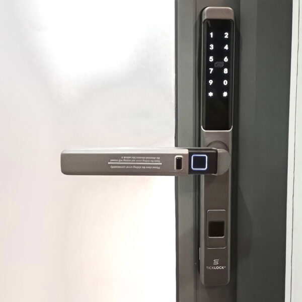 Khóa cửa Ticklock I939 màu xám - Ảnh 9