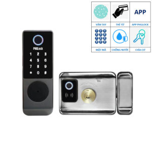 Khóa cổng PHGlock FE36-A2 chống nước APP 2 chiều