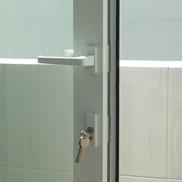 Bộ khóa cửa nhựa window đa điểm GQ 10290 1800 thường - Hình ảnh 3