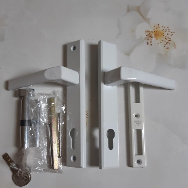 Bộ khóa đơn điểm GQ loại 2 tay vuông (hàng phổ thông) - Hình ảnh 2