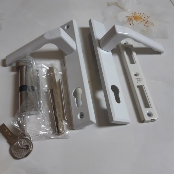 Bộ khóa đơn điểm GQ loại 2 tay vuông (hàng phổ thông) - Hình ảnh 3