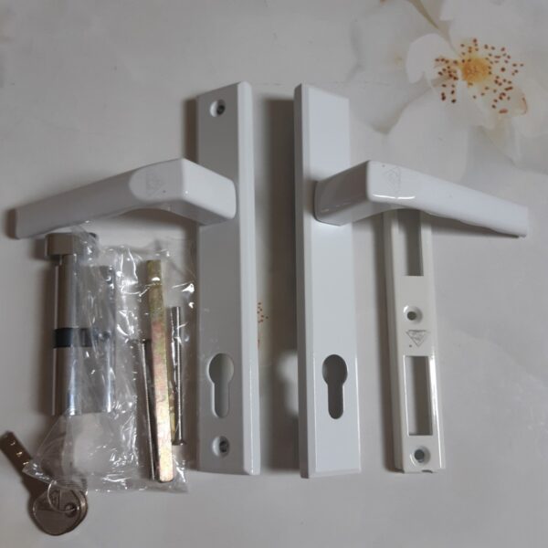 Bộ khóa đơn điểm GQ loại 2 tay vuông (hàng phổ thông) - Hình ảnh 4