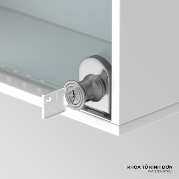 Khóa tủ kính IVAN 03407.001 - Hình ảnh 4